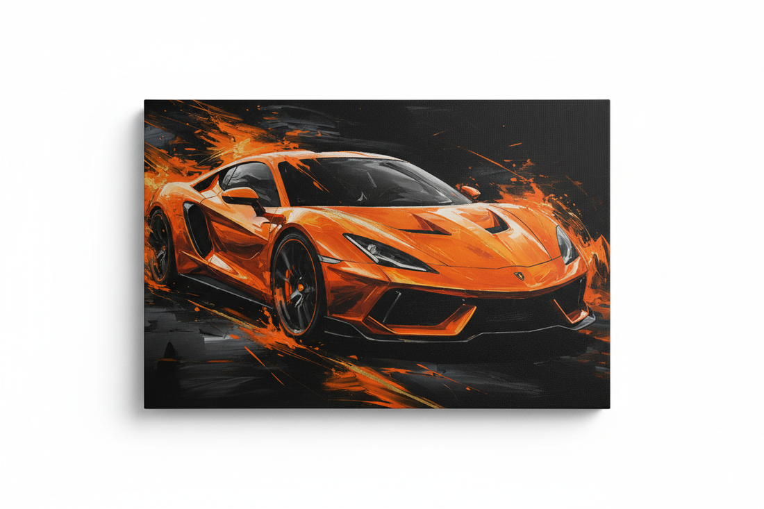 Tangerine Dream Sports Car - Hero