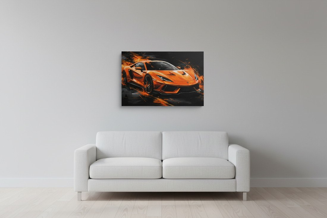 Tangerine Dream Sports Car - Hero