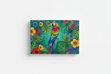 Tropical Parrot Mosaic - Hero