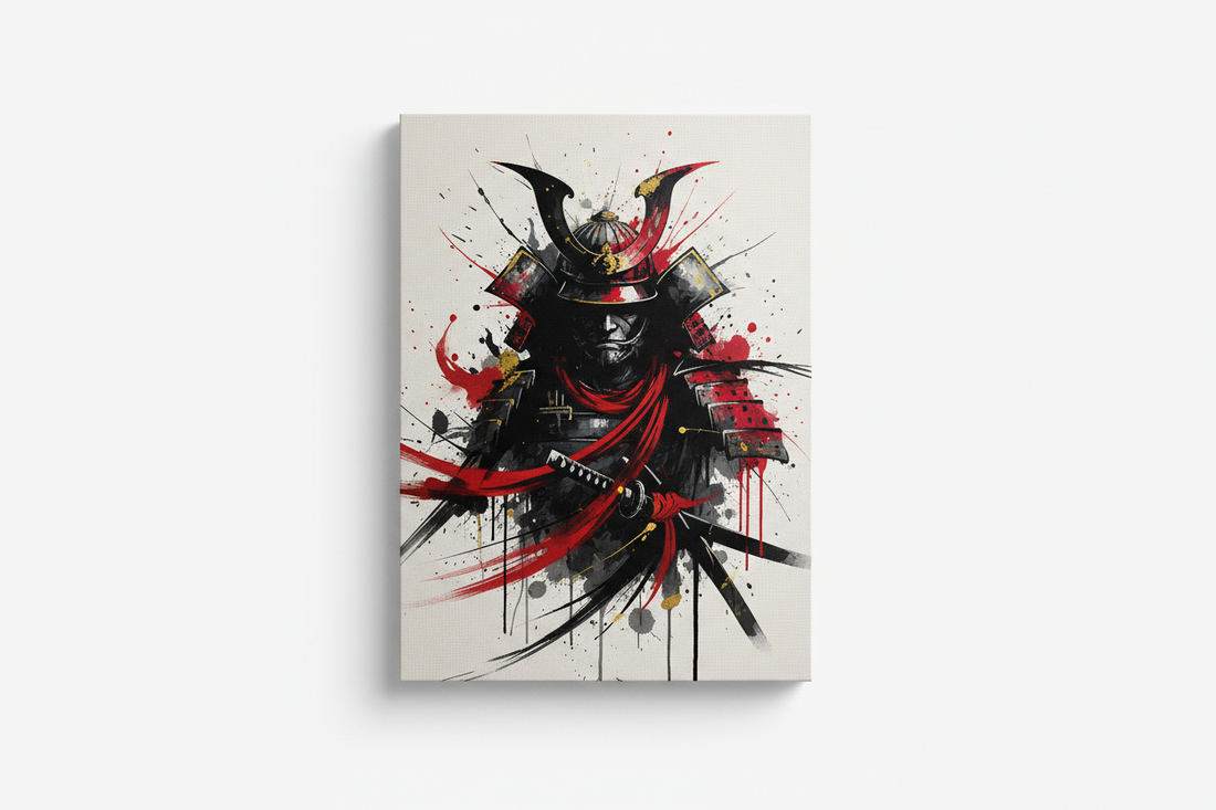 Warrior Samurai Mural - Hero
