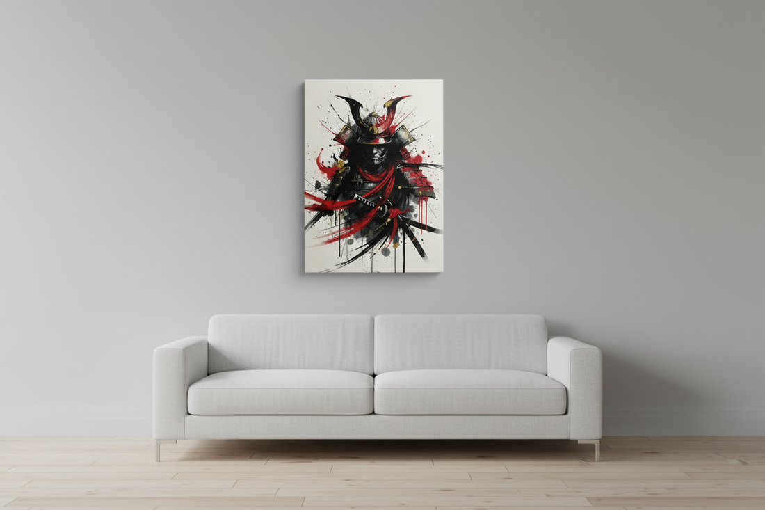 Warrior Samurai Mural - Hero